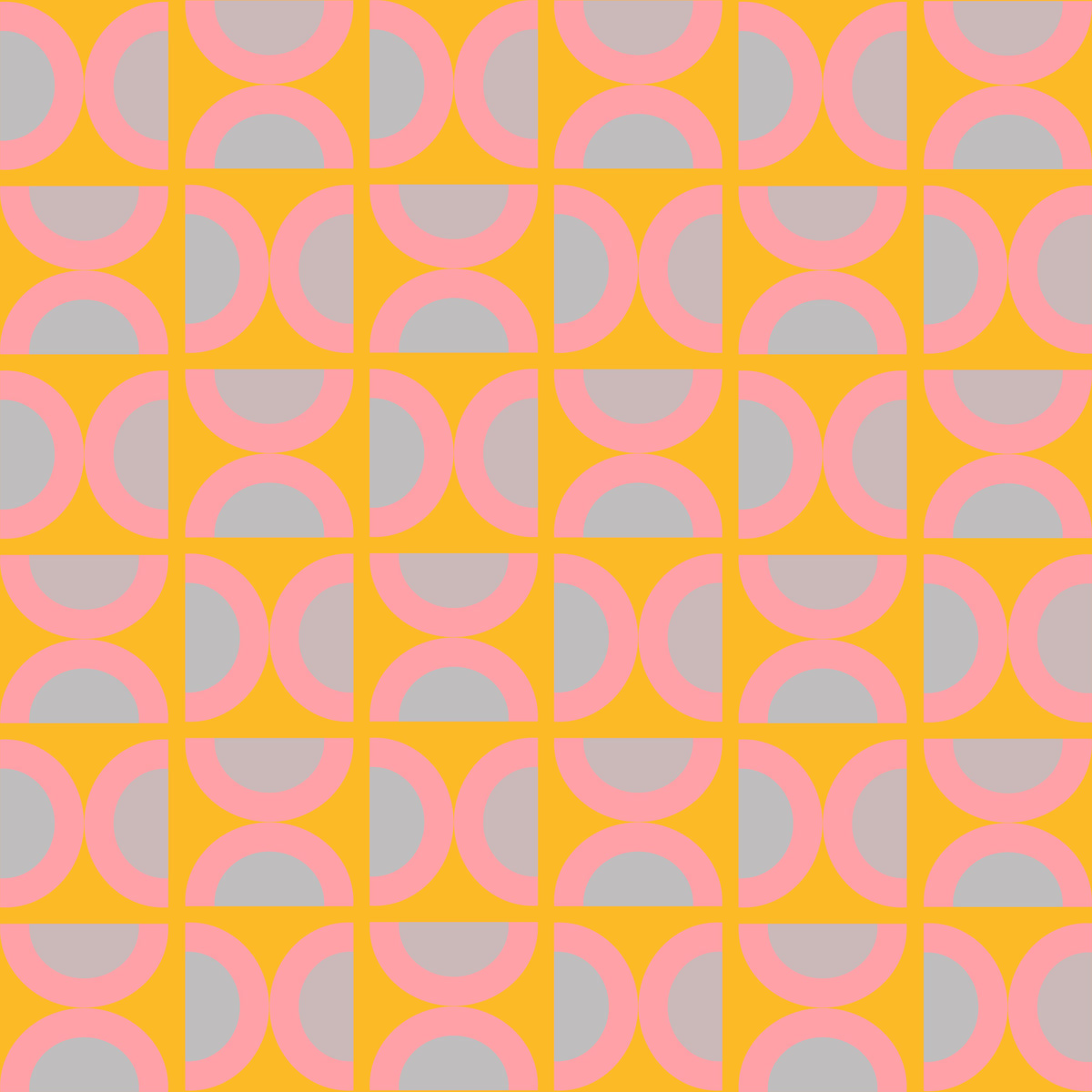 Semi-Circle Pop Wall Mural