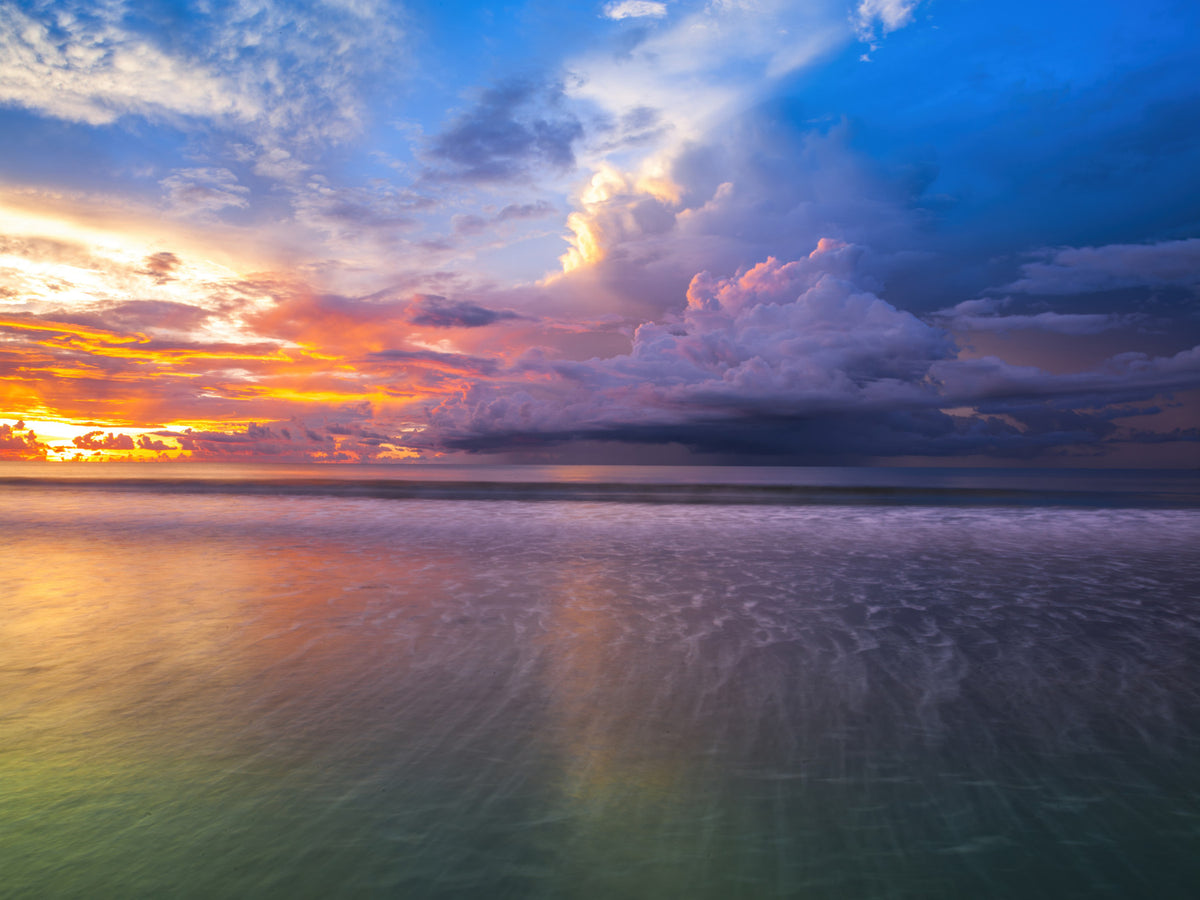 Malaysia Storm Clouds Wall Mural in your room — zoomed