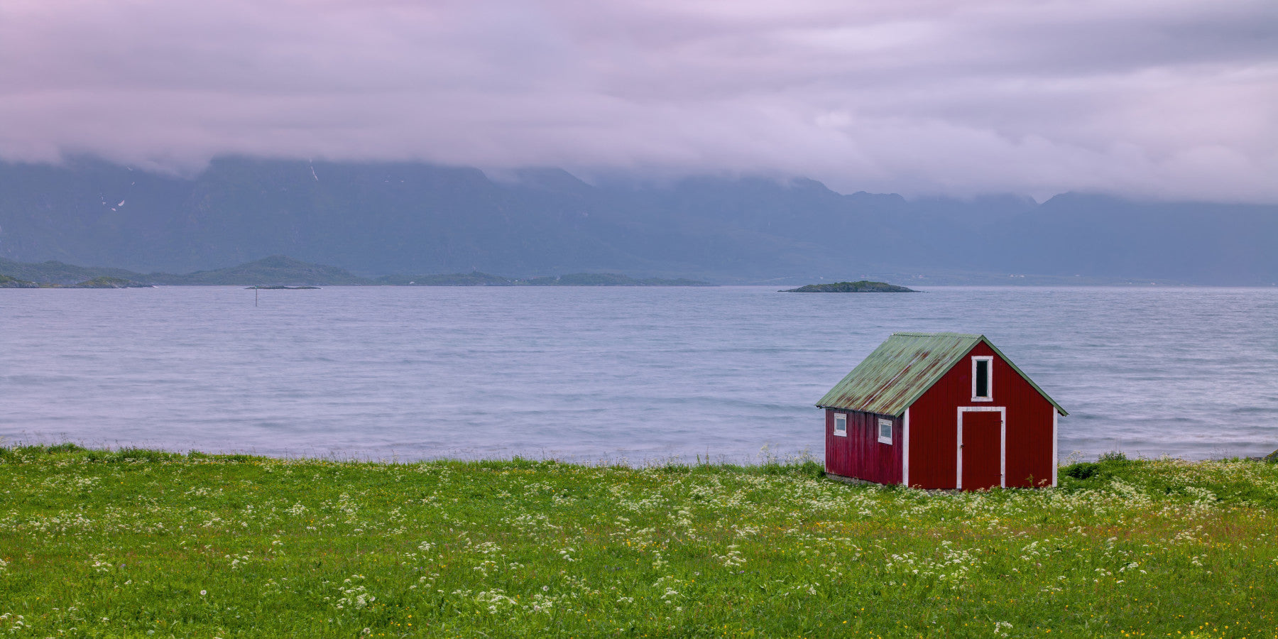 Lofoten Coastal Escape Wall Mural