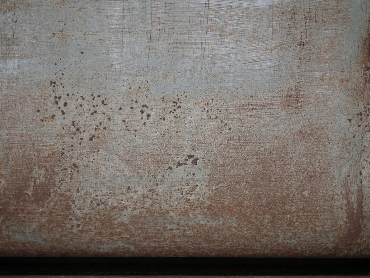 Rusty Metal Wall Mural in your room — zoomed