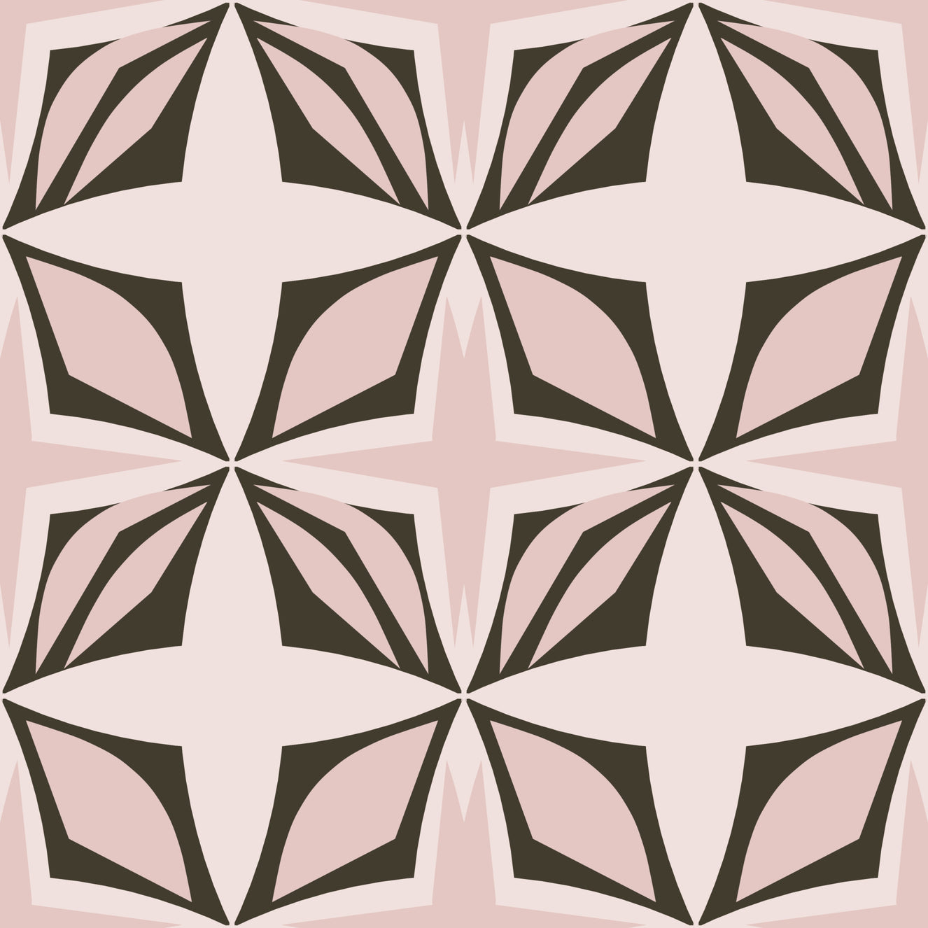 Dusty Rose Design Wallpaper⁠
