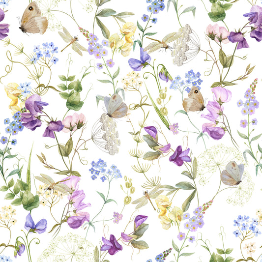 Floral Whispers Wallpaper⁠