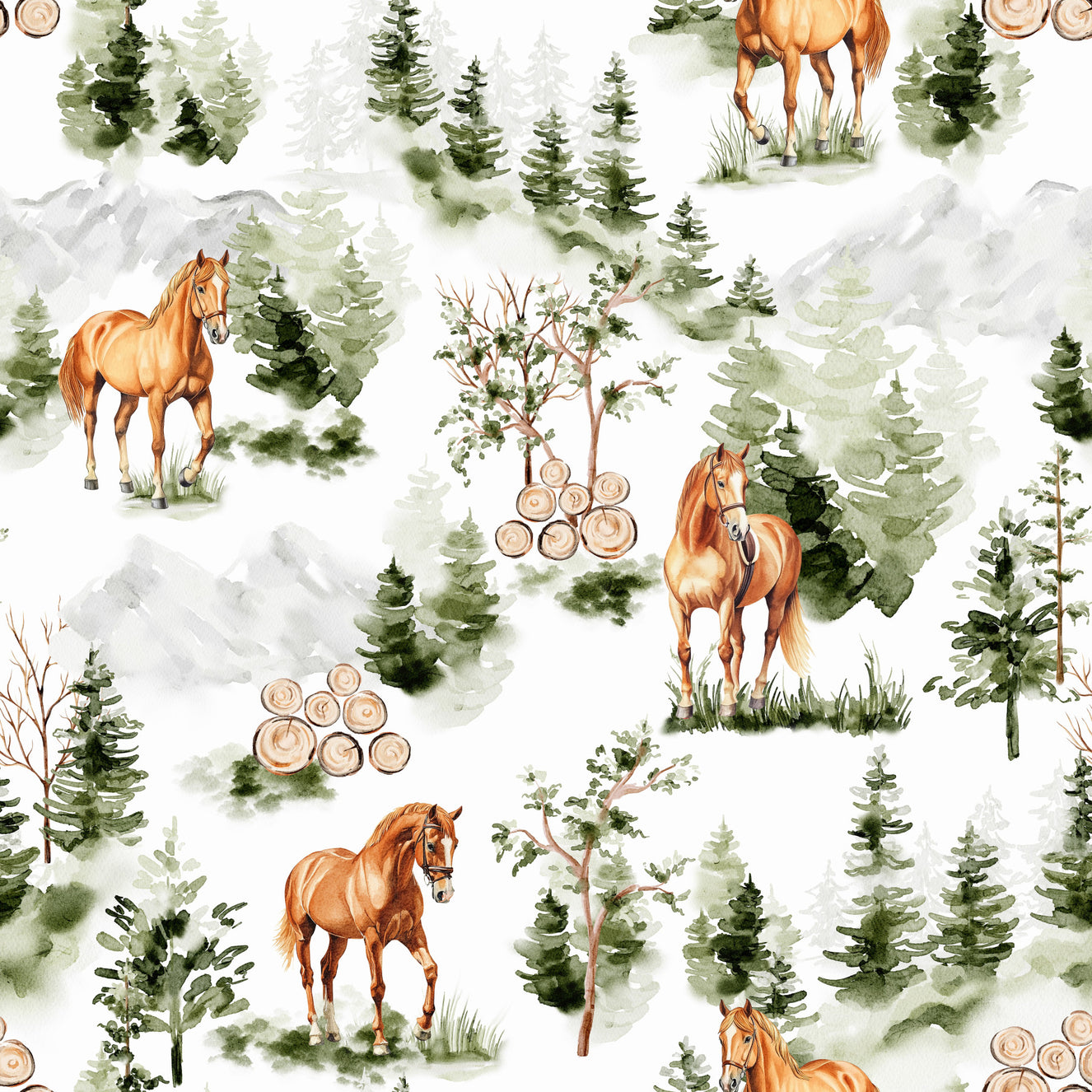 Wild Horses Vista Wallpaper⁠