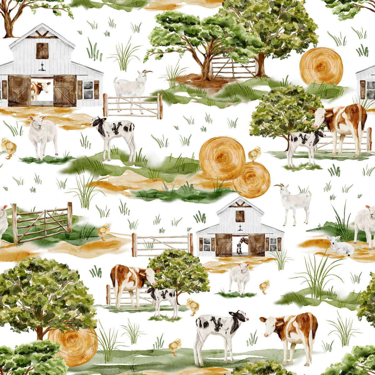 Farmhouse Charm Wallpaper⁠