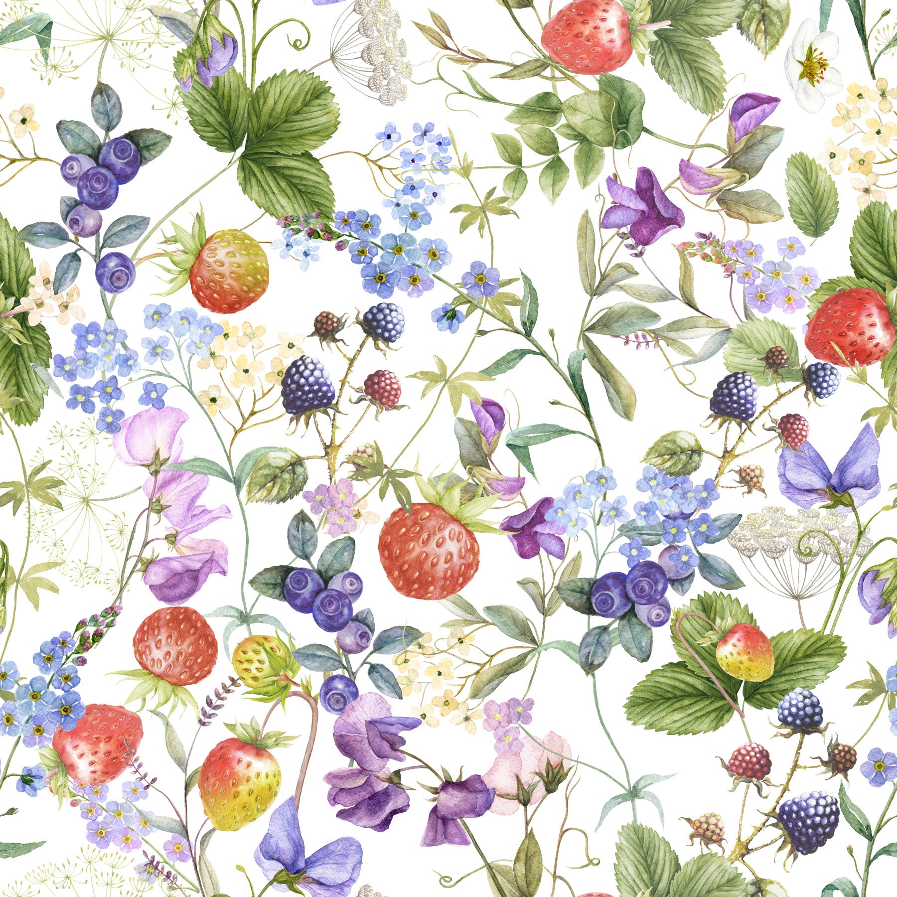 Wildflower Patch Wallpaper⁠