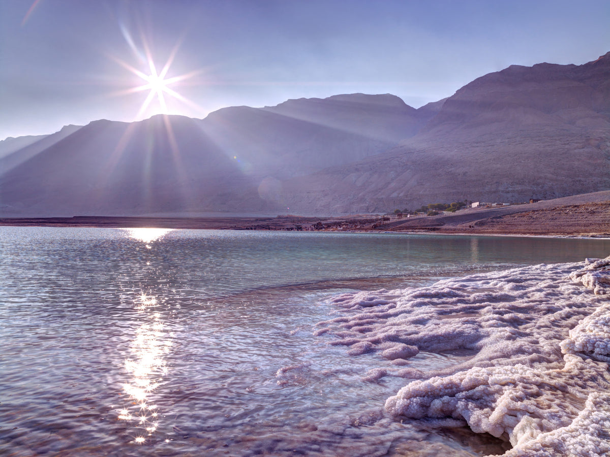 Dead Sea Sunset Wall Mural