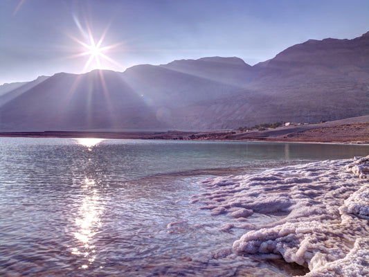Dead Sea Sunset Wall Mural