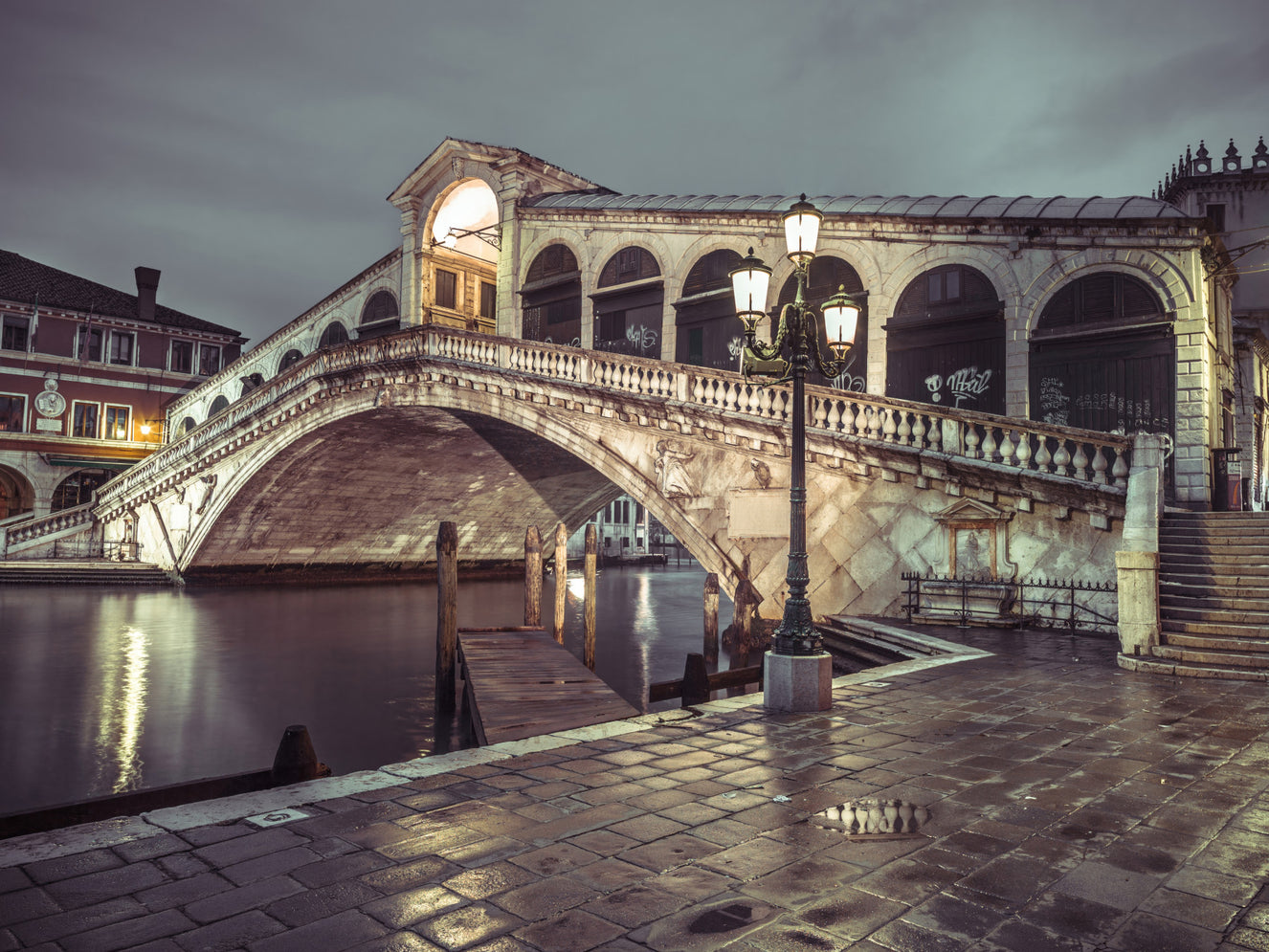 Rialto Bridge Wall Mural