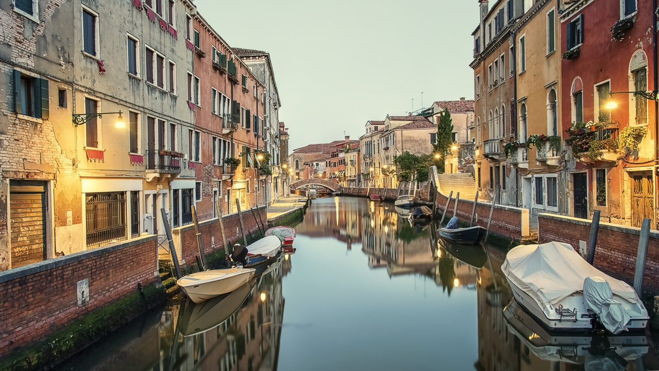 Venetian Canal Dreams Wall Mural