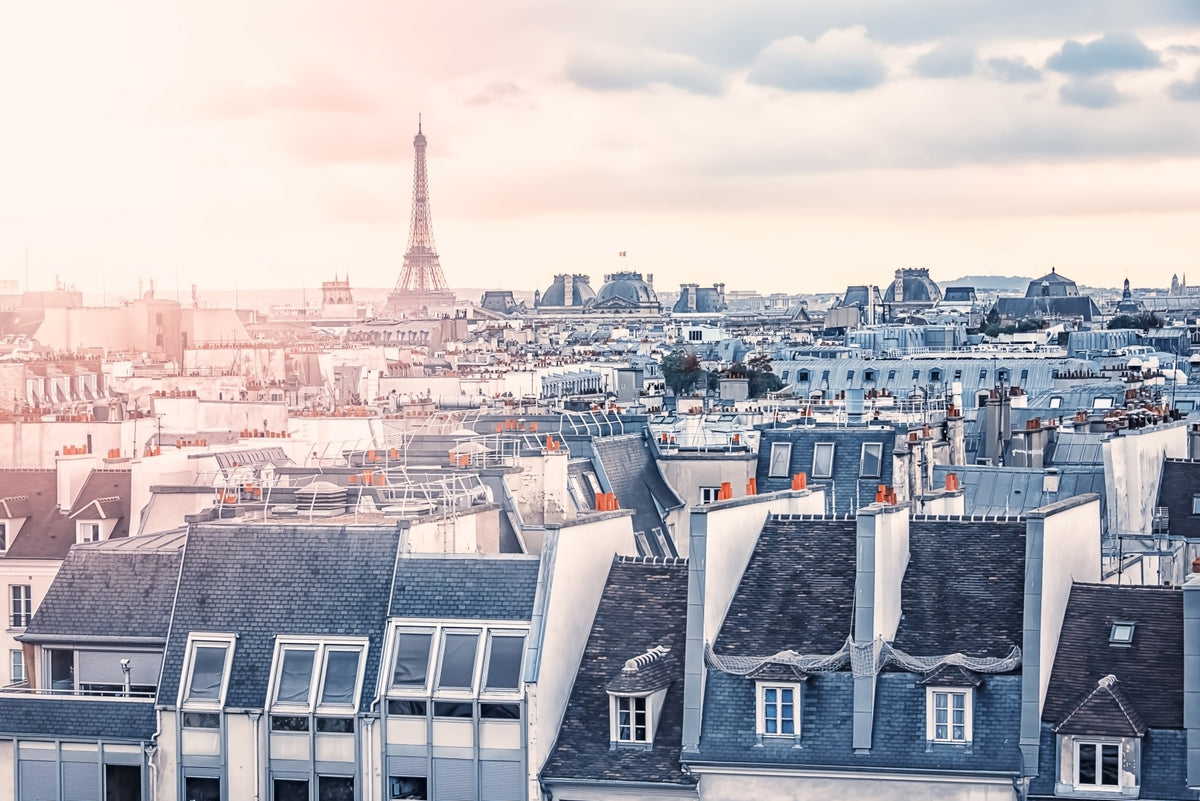 Parisian Sunrise Wall Mural