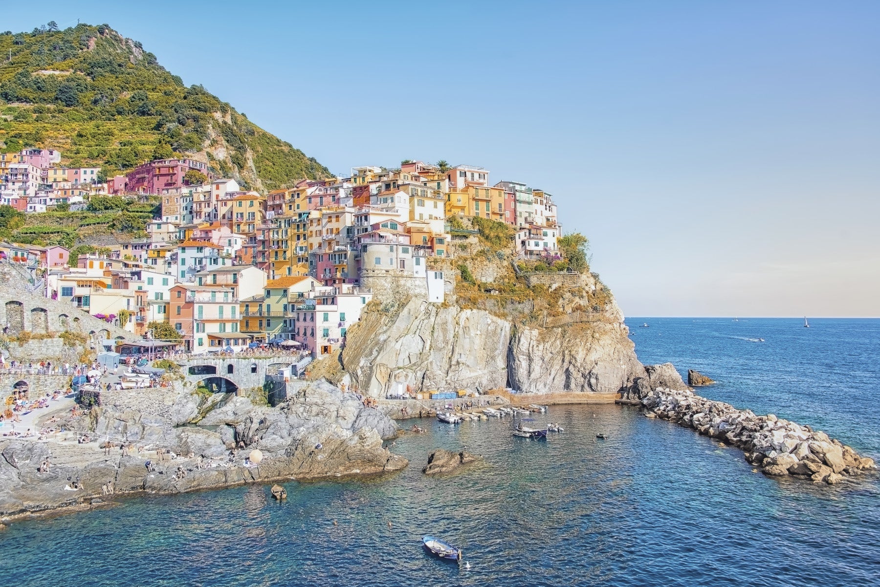 Cinque Terre Coast Wall Mural