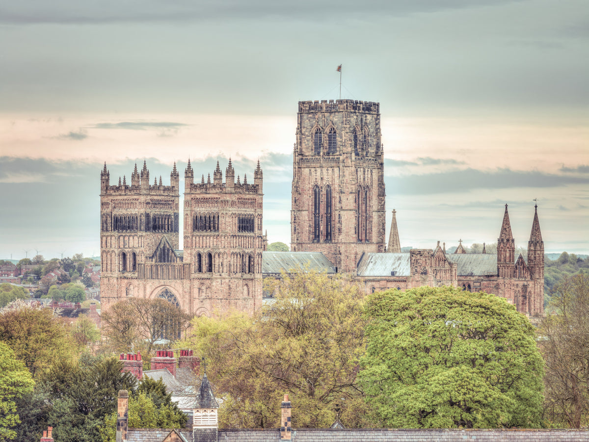 Durham Cathedral Wall Mural in your room — zoomed