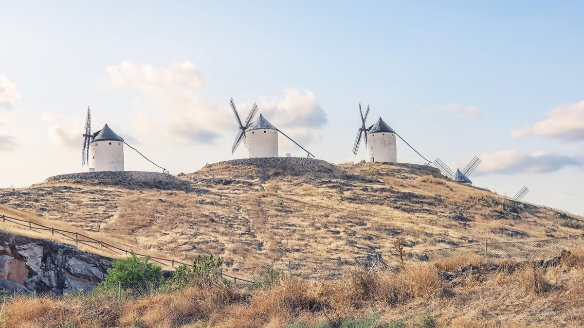 La Mancha Windmills Wall Mural