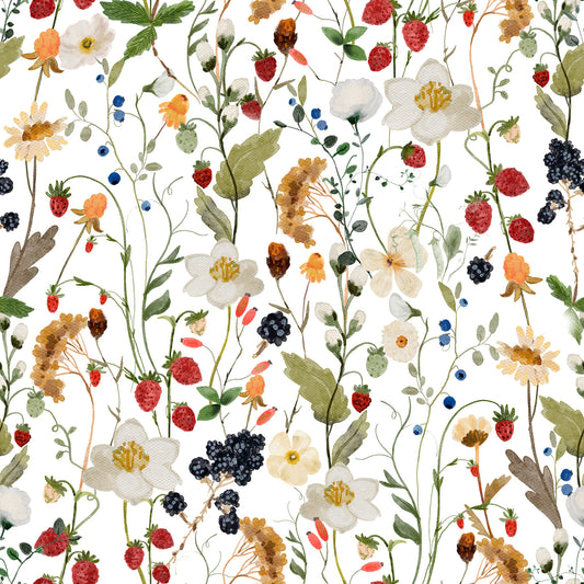 Wild Berry Bliss Wallpaper⁠