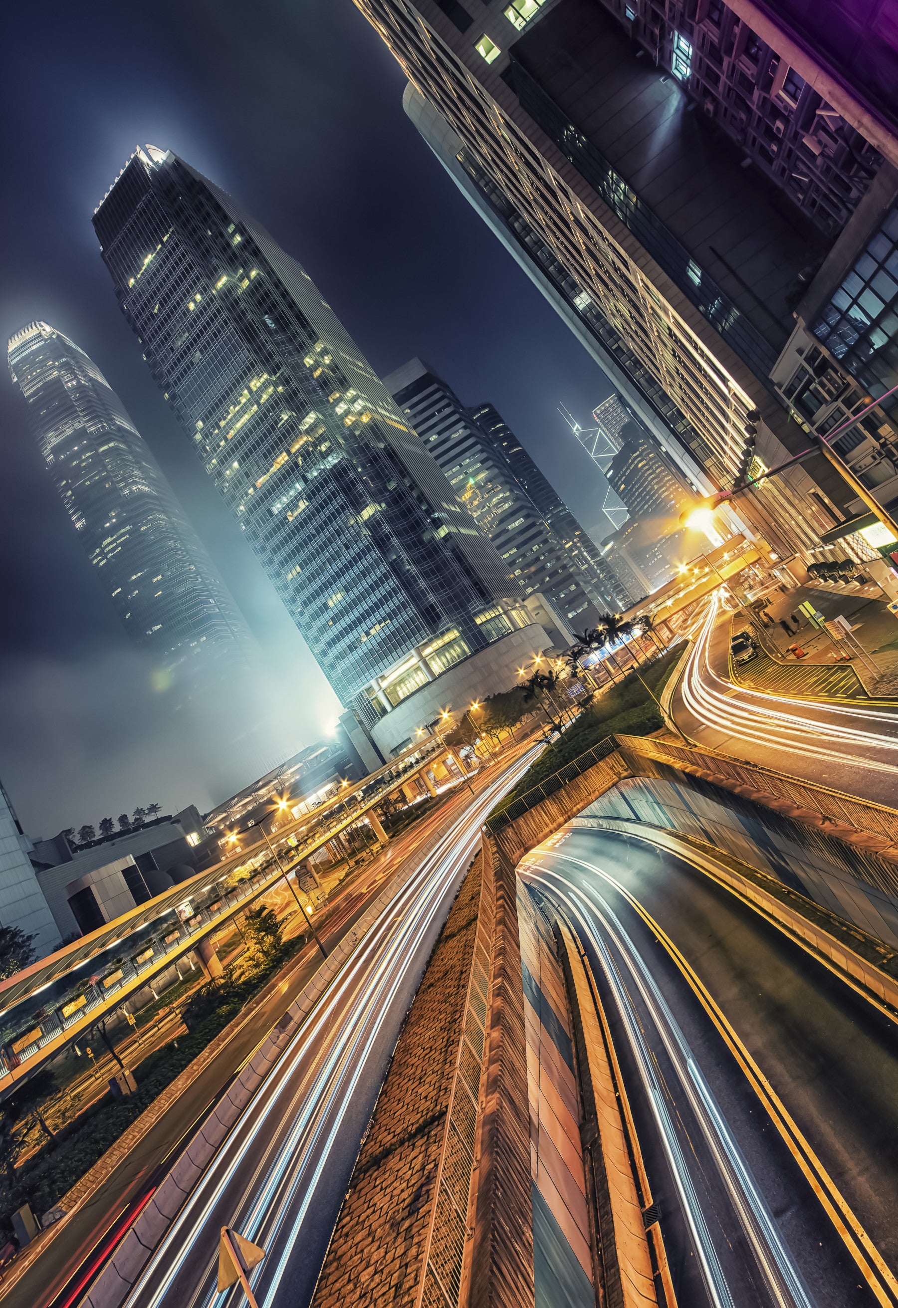 Skyline Velocity Wall Mural