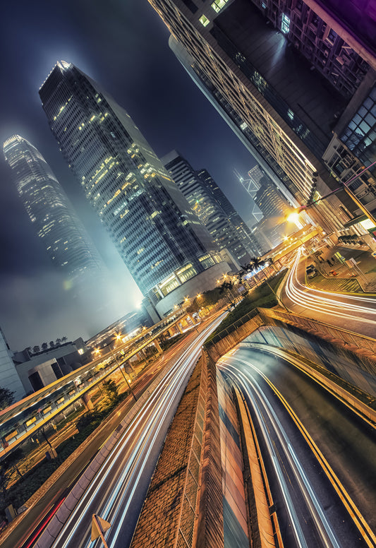 Skyline Velocity Wall Mural