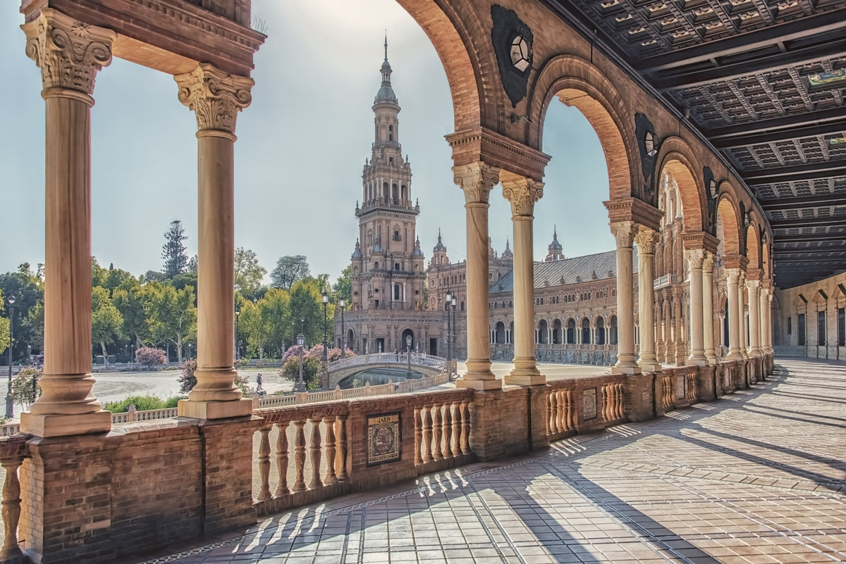 Plaza España: Timeless View Wall Mural