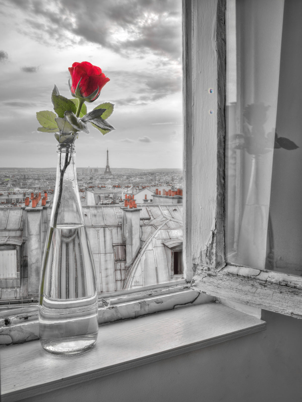 Parisian Romance Wall Mural