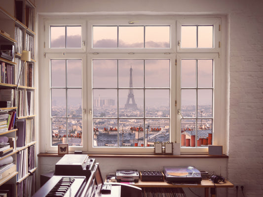 Window to Paris Wall Mural