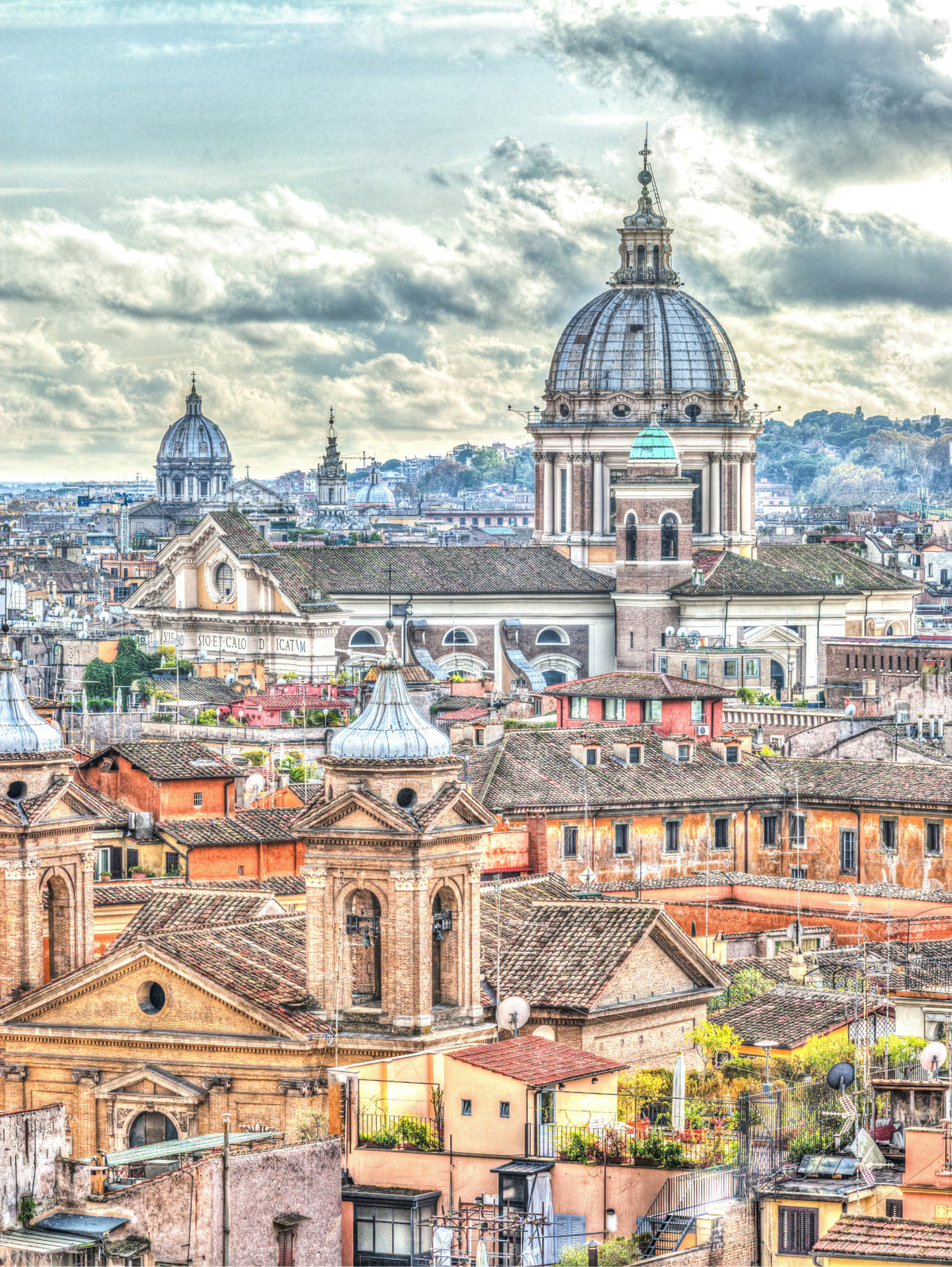 Eternal City View Wall Mural