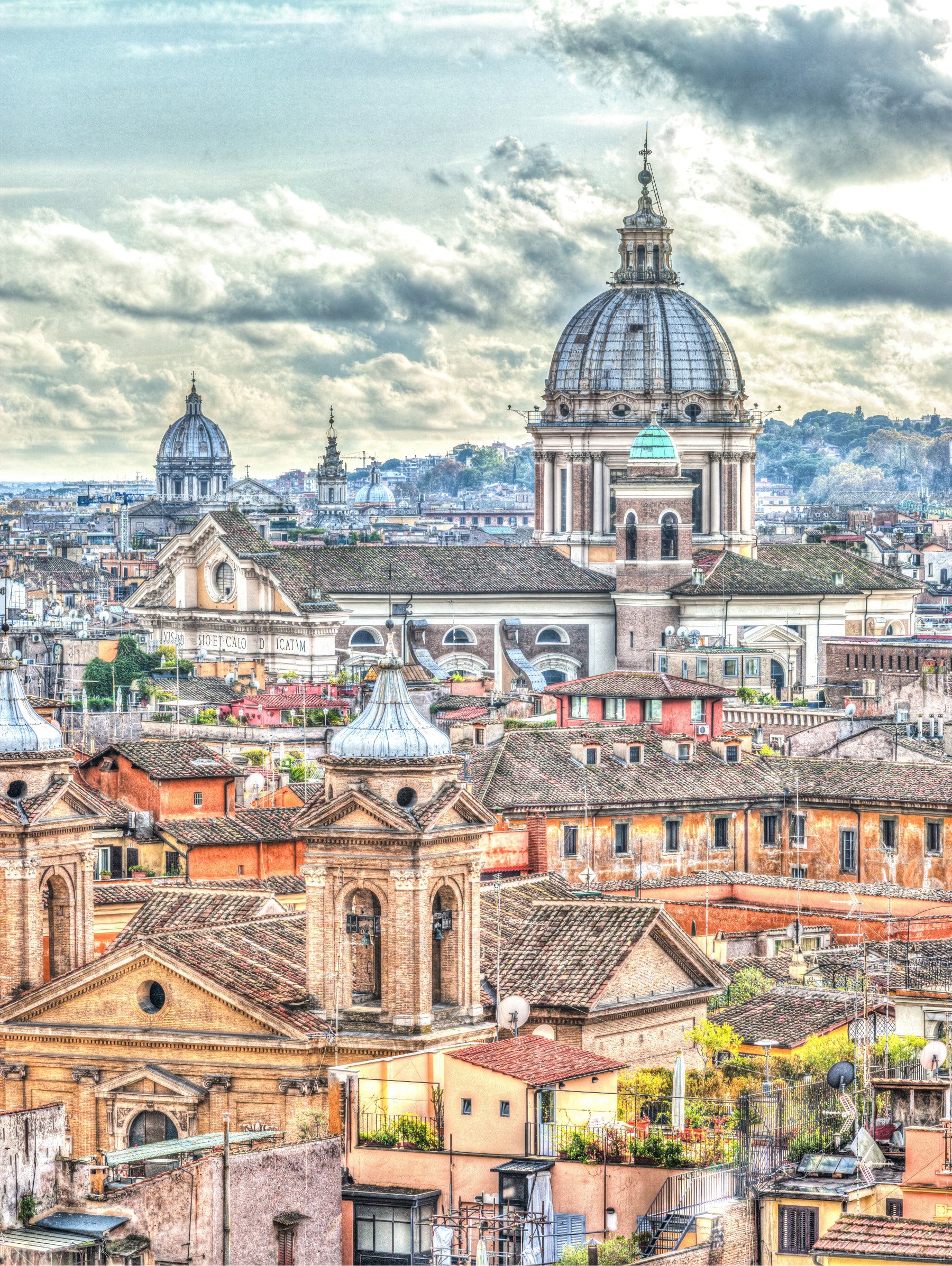 Eternal City View Wall Mural