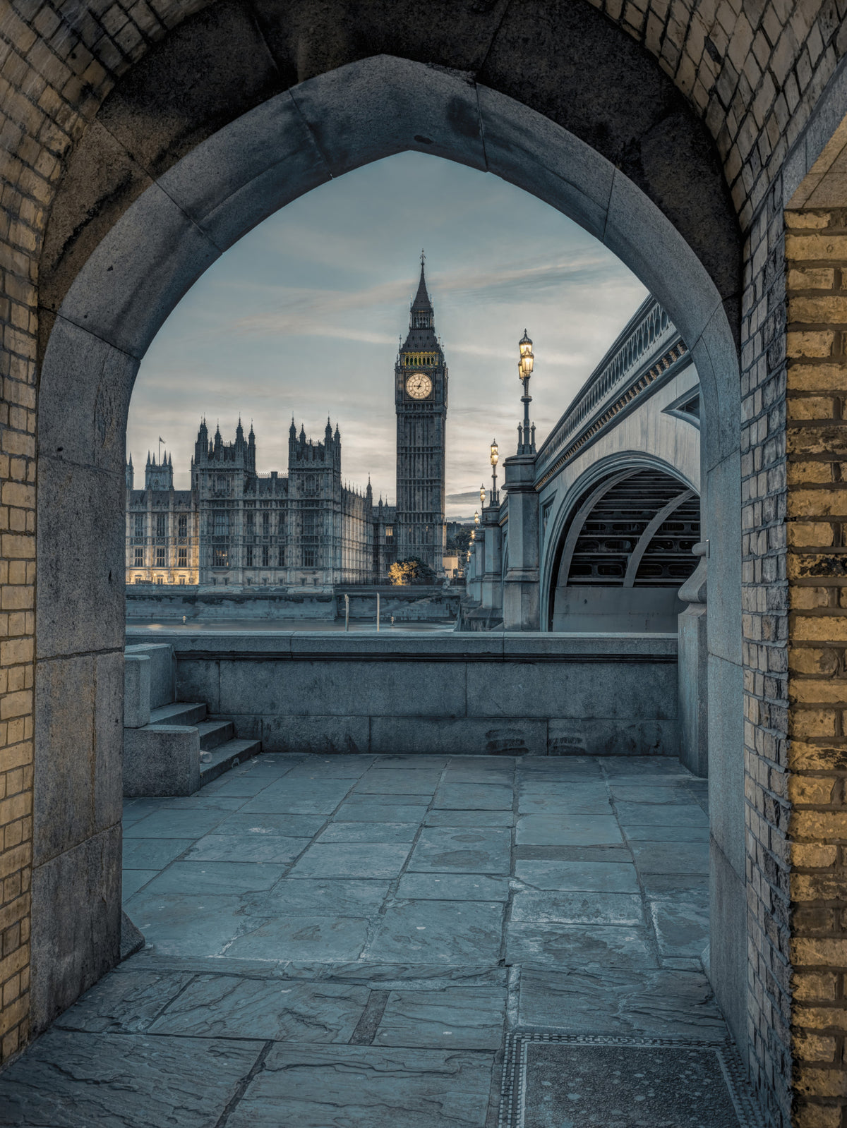 London Through Time Wall Mural