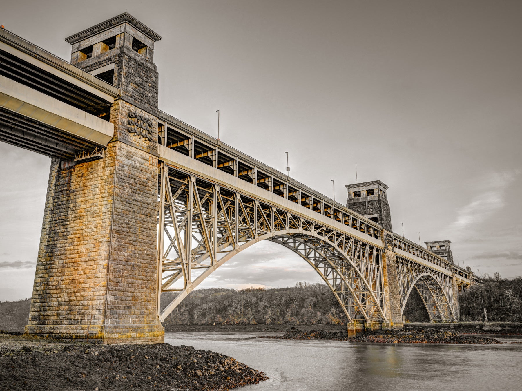 Britannia Bridge Wall Mural