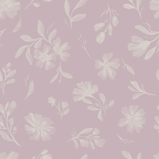 Pink Whisper Florals Wallpaper⁠