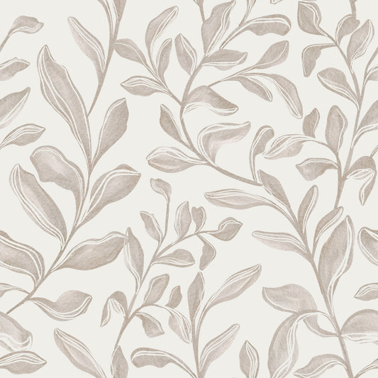 Watercolor Leaves Wallpaper⁠