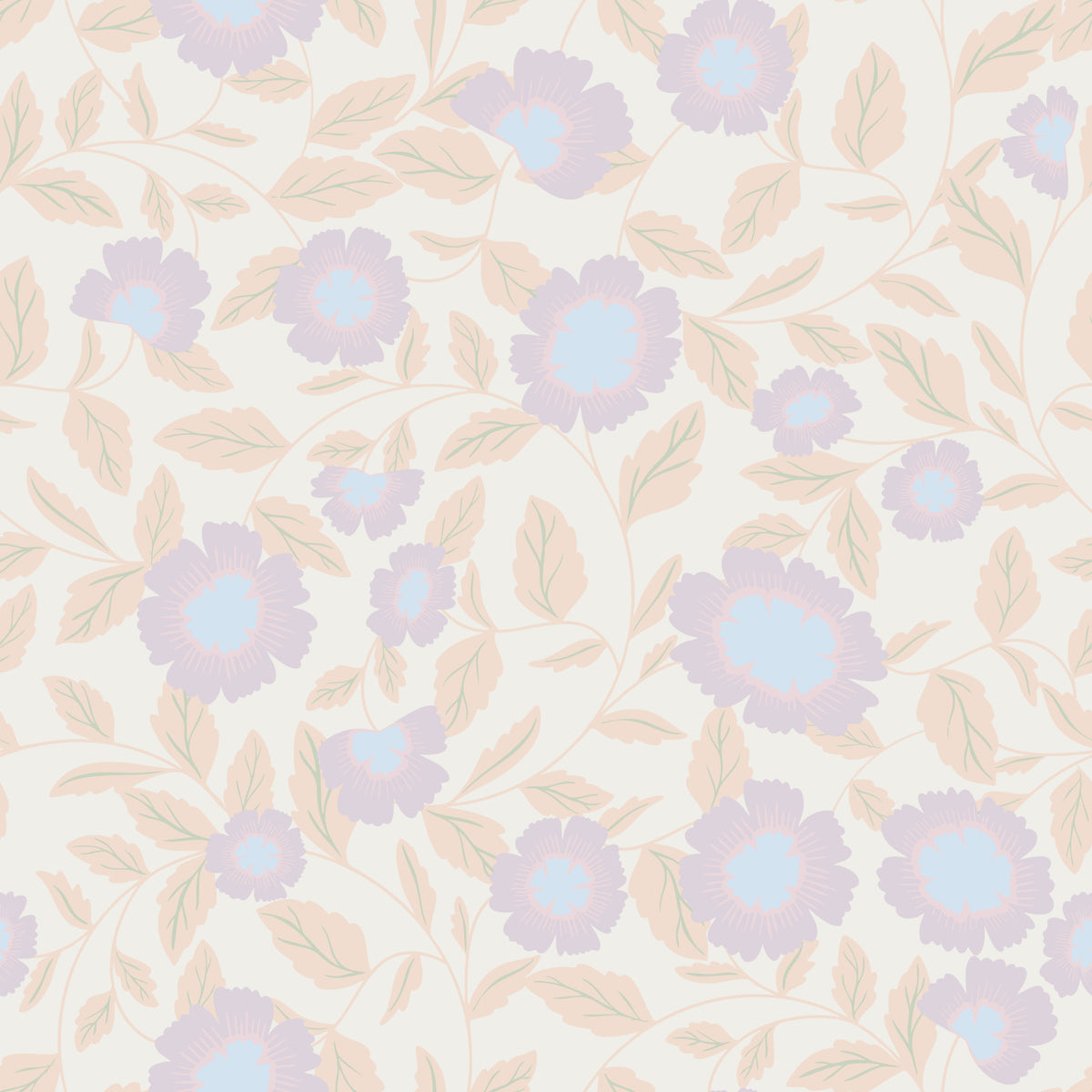Pale Petals  Wallpaper⁠ in your room — zoomed