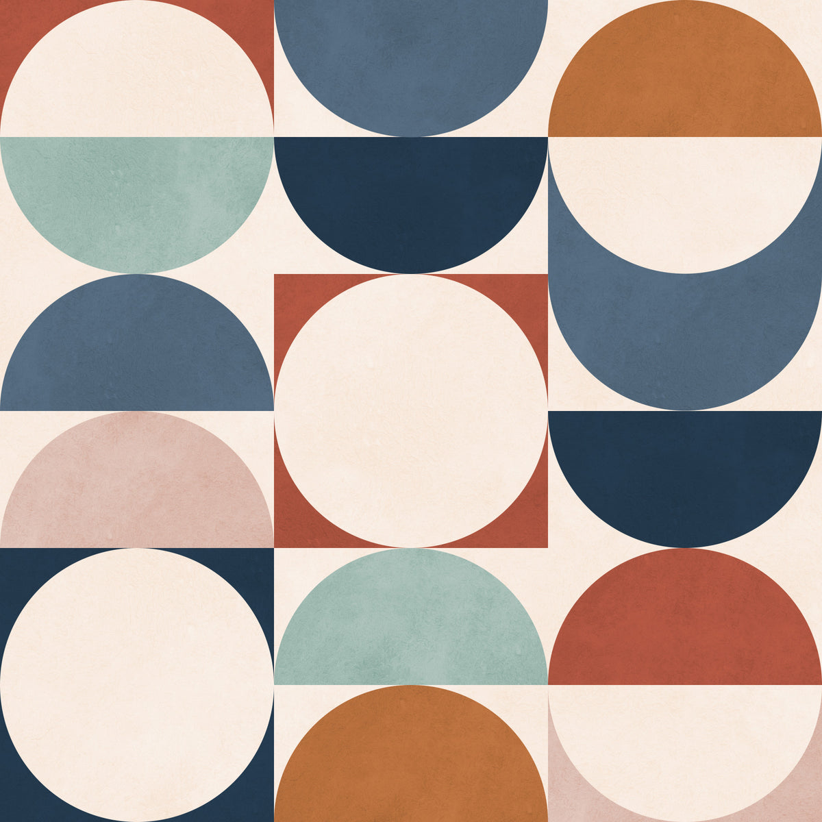 Color Block Eclipse Wallpaper⁠ in your room — zoomed