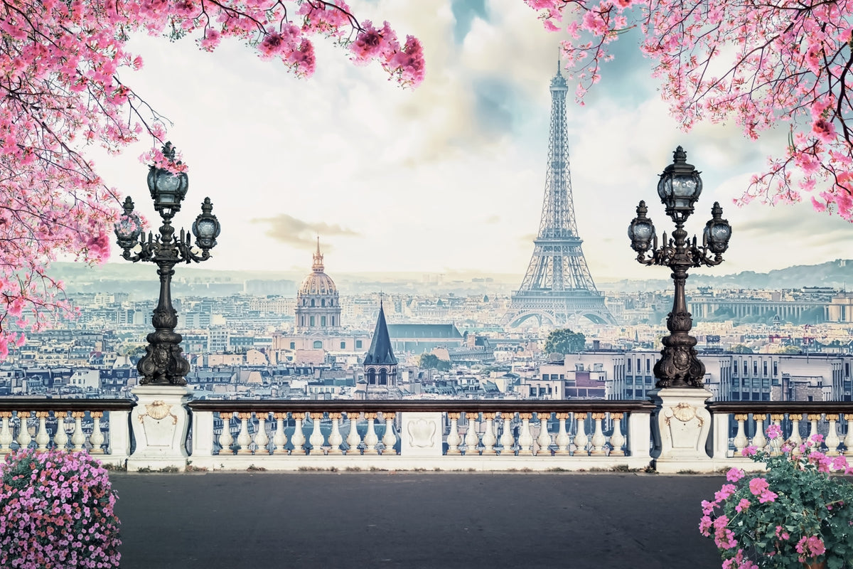 Spring in Paris Wall Mural