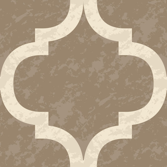 Moroccan Ogee - Burnished Brass Wallpaper⁠