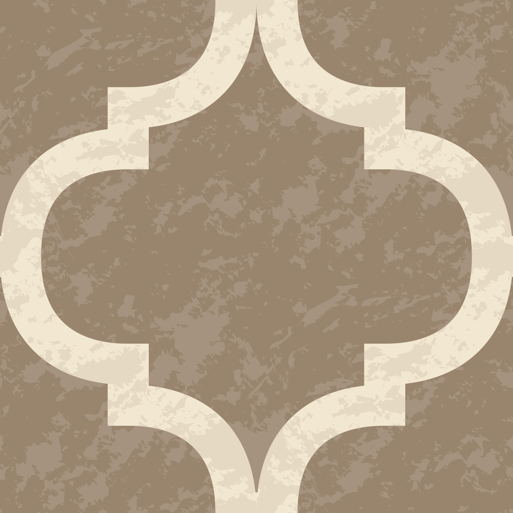 Moroccan Ogee - Burnished Brass Wallpaper⁠
