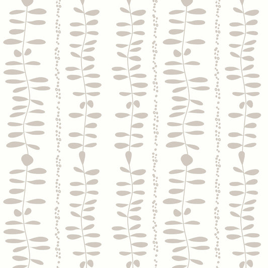Leaves Cascade Cream Wallpaper⁠