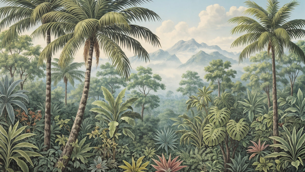 Jungle Vista Wall Mural