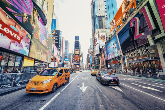 Times Square Hustle Wall Mural