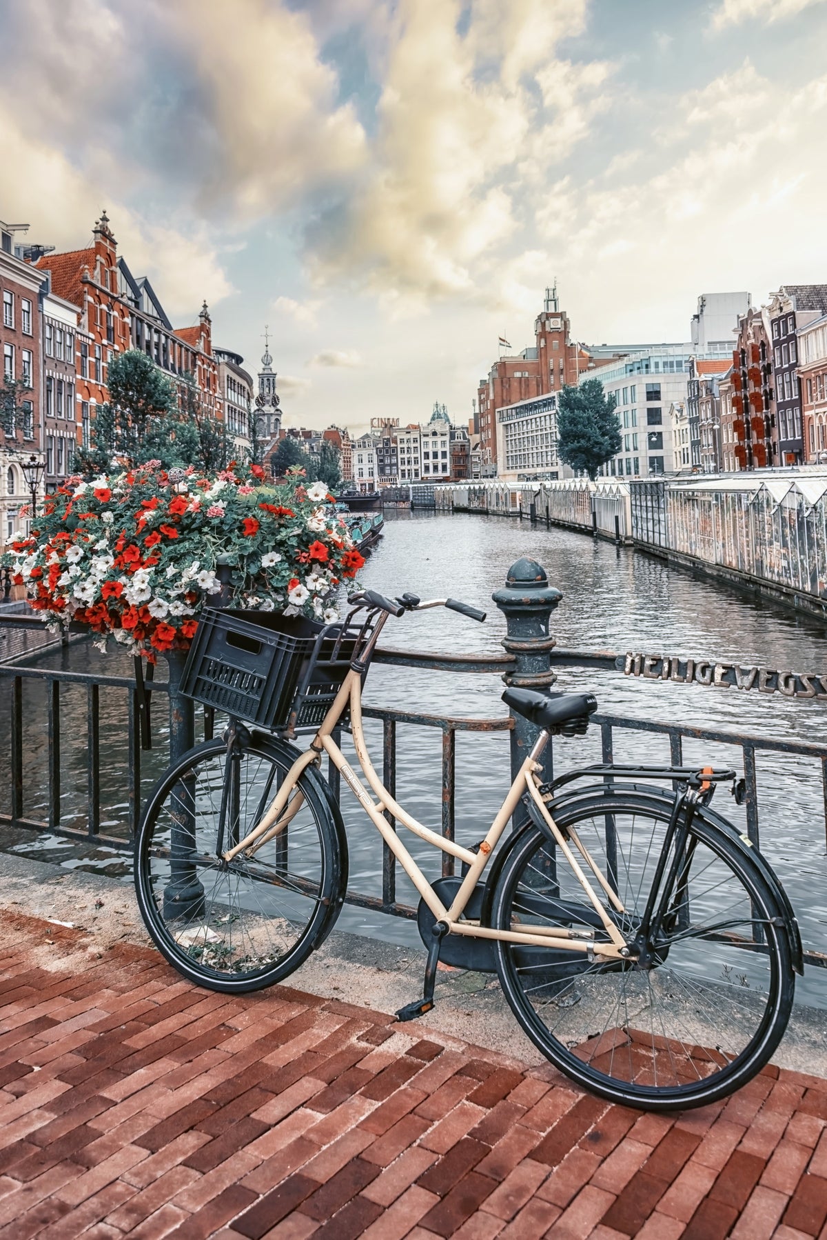 Amsterdam Canal Ride Wall Mural