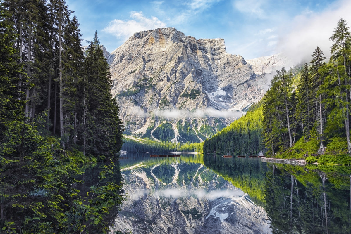 Lake Braies Majesty Wall Mural