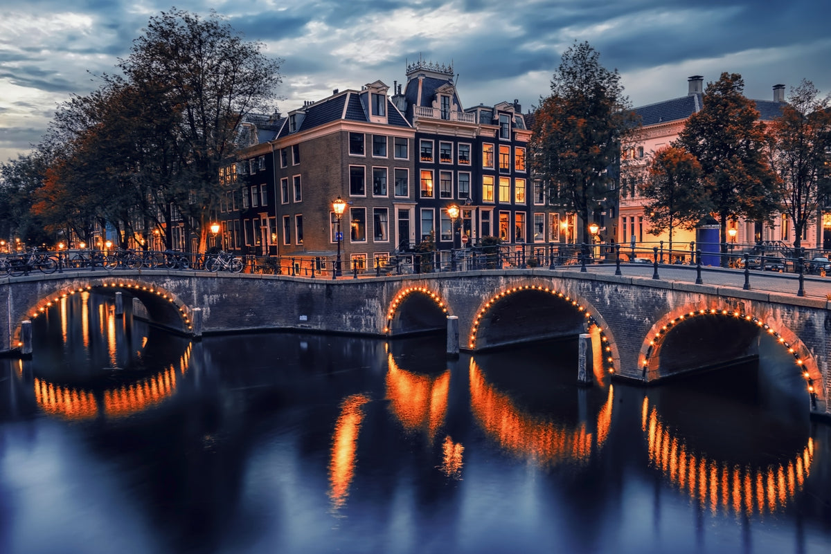 Amsterdam Nights Wall Mural
