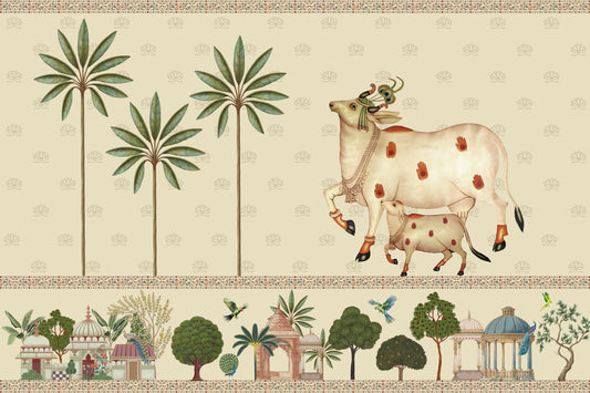 Pichwai Parampara Wall Mural