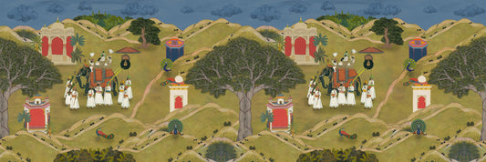 Aravali Tales Wall Mural