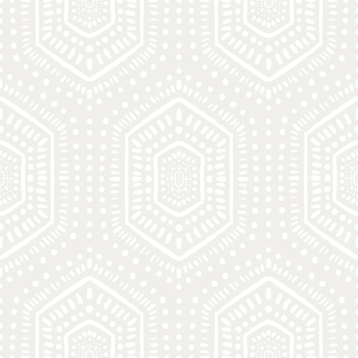 Boho Painted Cloud Dancer Wallpaper⁠ in your room — zoomed