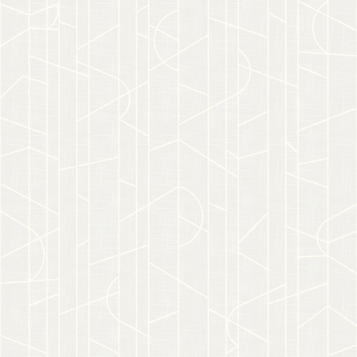 Elegant Lines Decor -  Cloud Dancer Canvas Wallpaper⁠