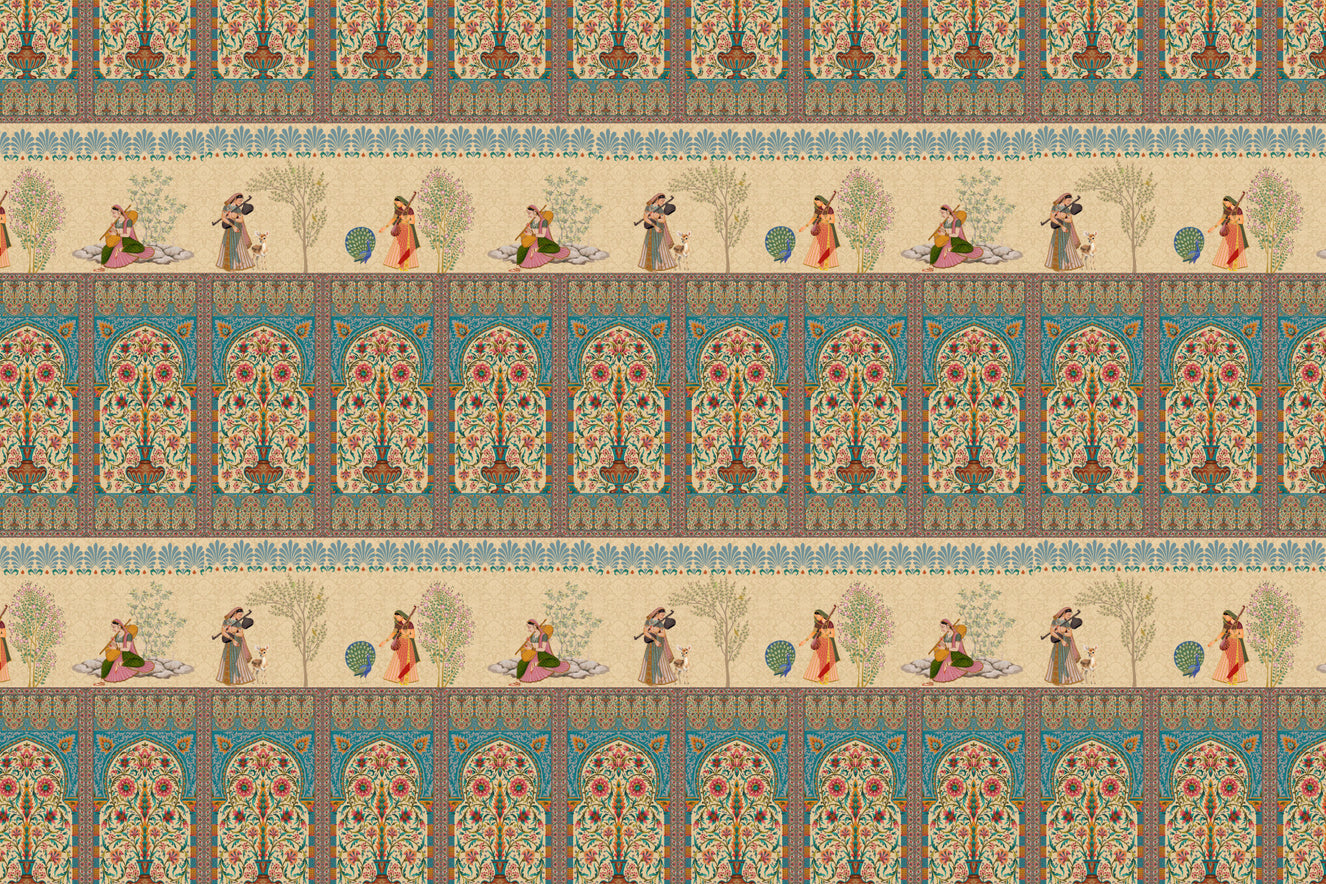 Mughal Melodies Wall Mural