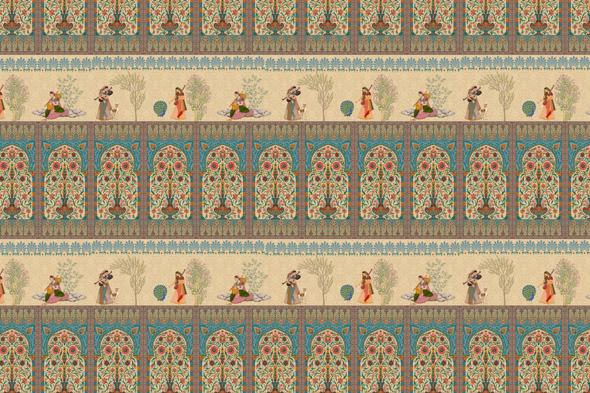 Mughal Melodies Wall Mural