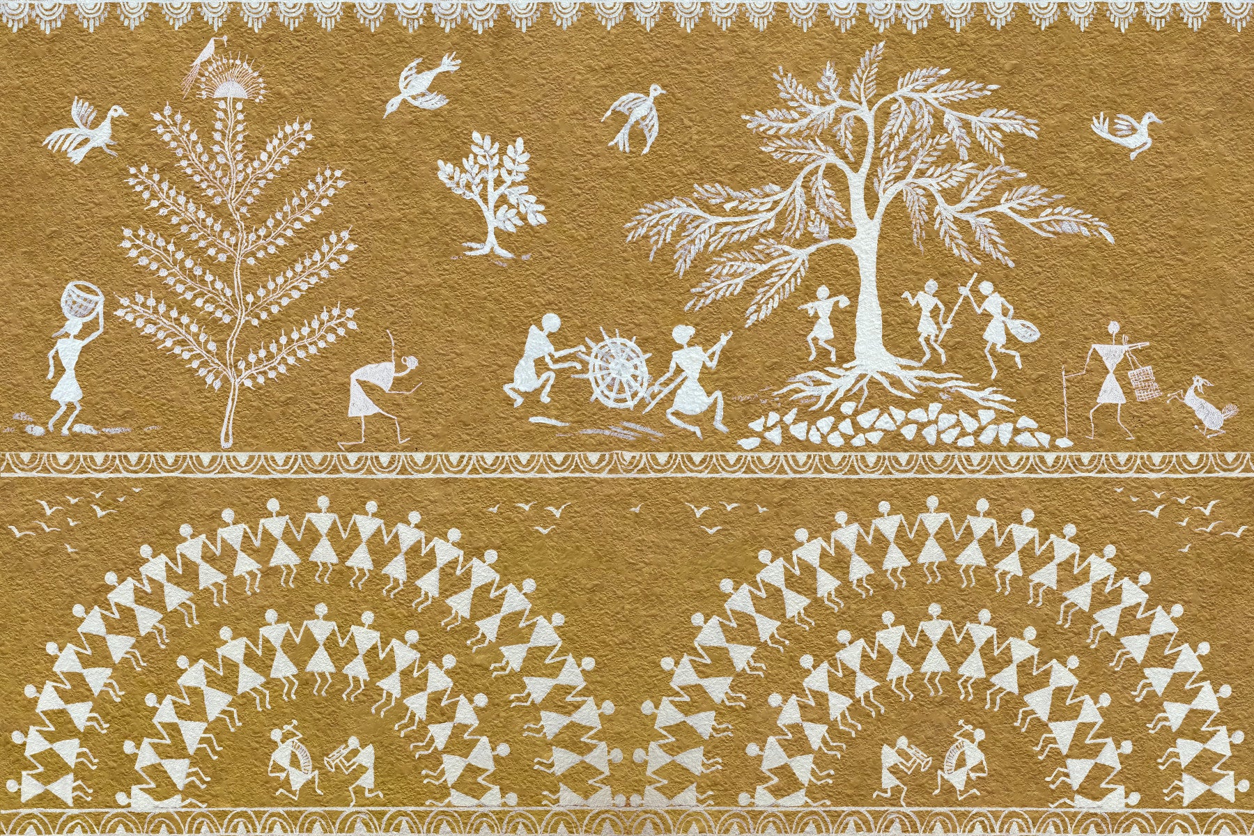 Tribal Dance Wall Mural
