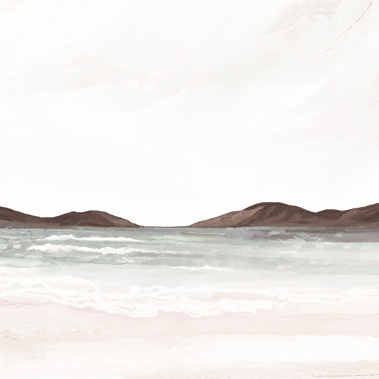Painted Shores Wall Mural