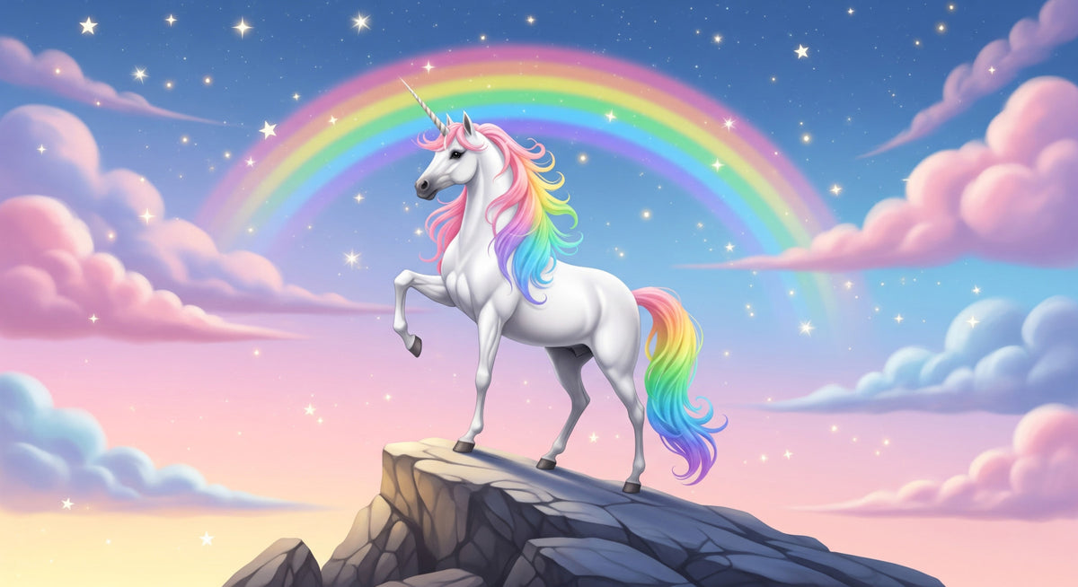 Mythical Heights Wall Mural