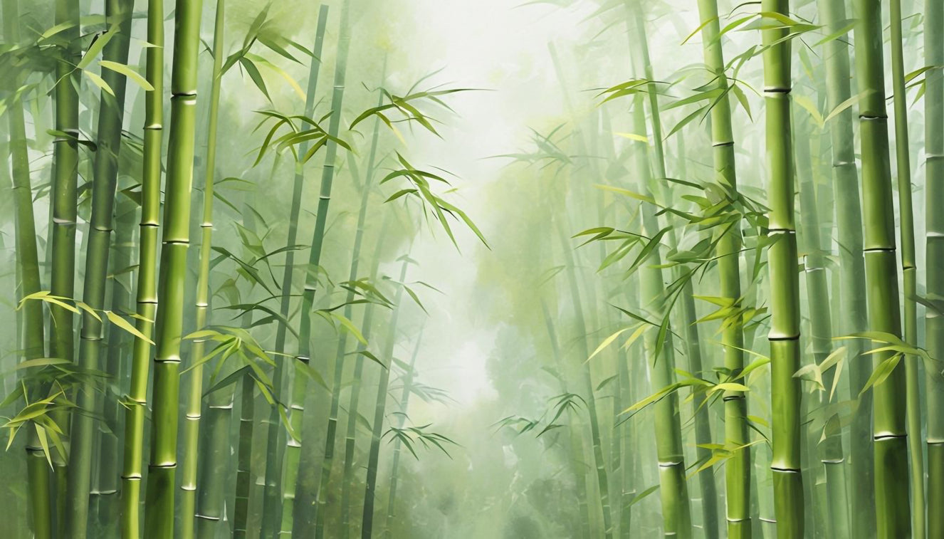 Zen Bamboo Forest Wall Mural